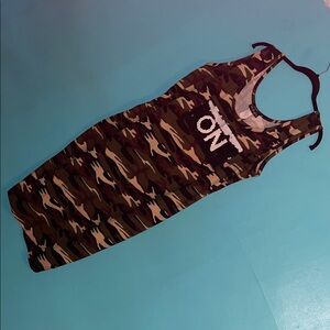 Camo French atmosphere women dress